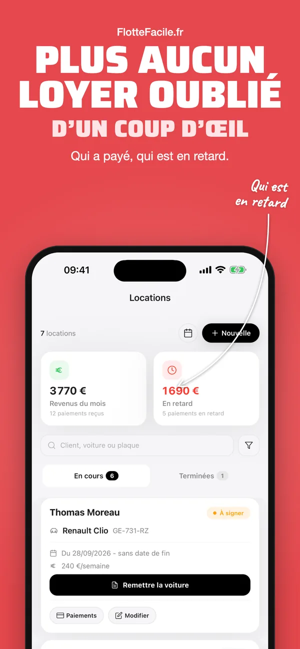 Plus aucun loyer oublié : qui a payé, qui est en retard